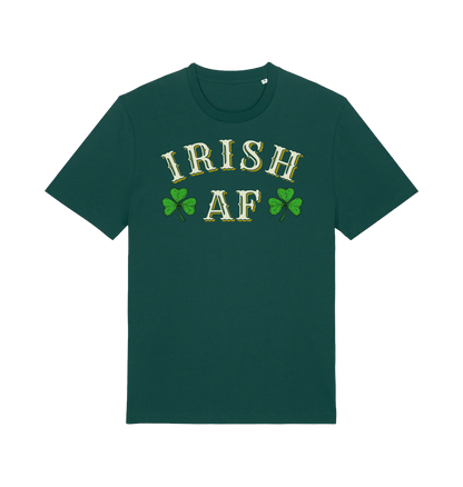 Glazed Green Printed T-shirt Front