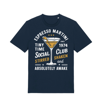 French Navy Printed T-shirt Front