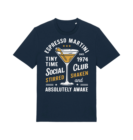 French Navy Printed T-shirt Front