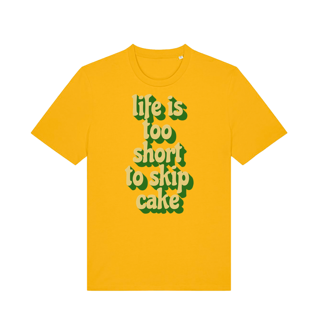 Spectra Yellow Printed T-shirt Front
