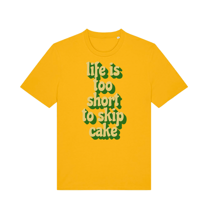 Spectra Yellow Printed T-shirt Front