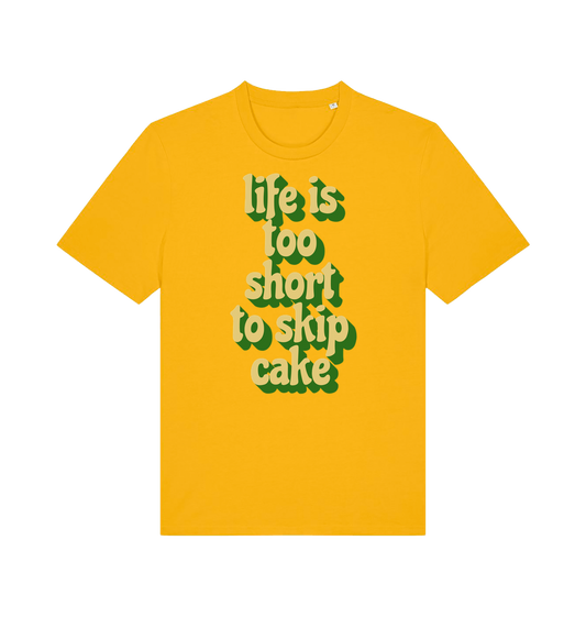 Spectra Yellow Printed T-shirt Front