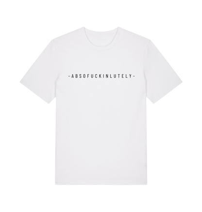 White Printed T-shirt Front
