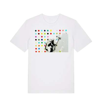 White Printed T-shirt Front
