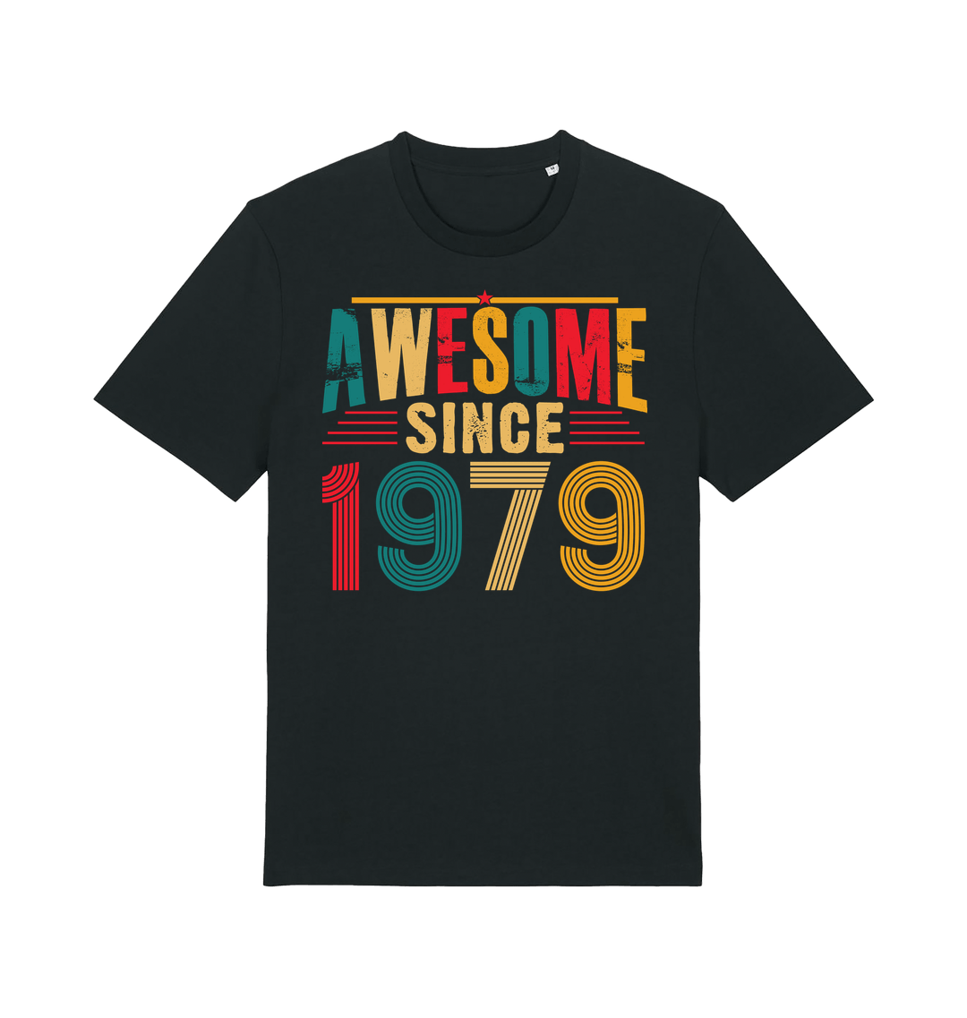 Black Printed T-shirt Front