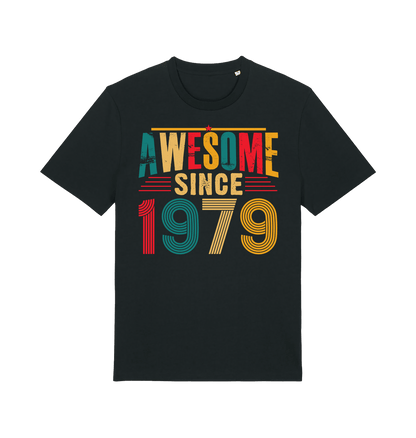 Black Printed T-shirt Front