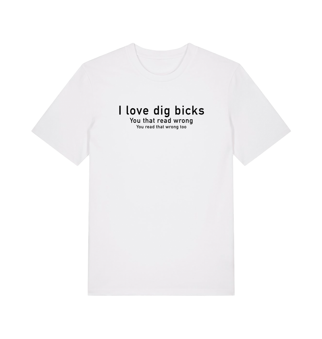 White Printed T-shirt Front