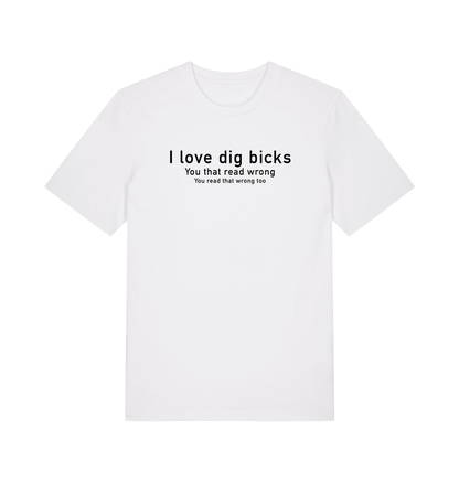 White Printed T-shirt Front