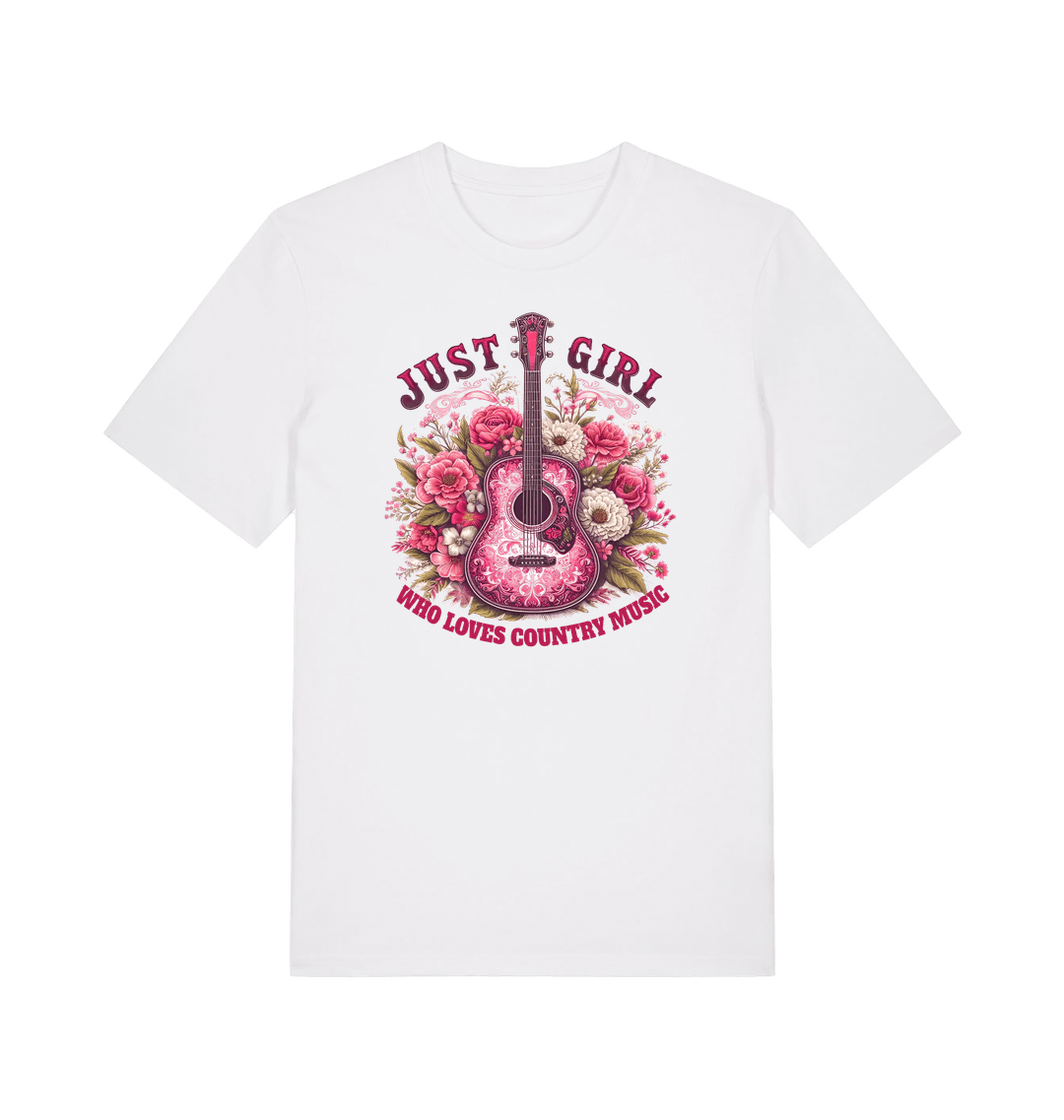 White Printed T-shirt Front