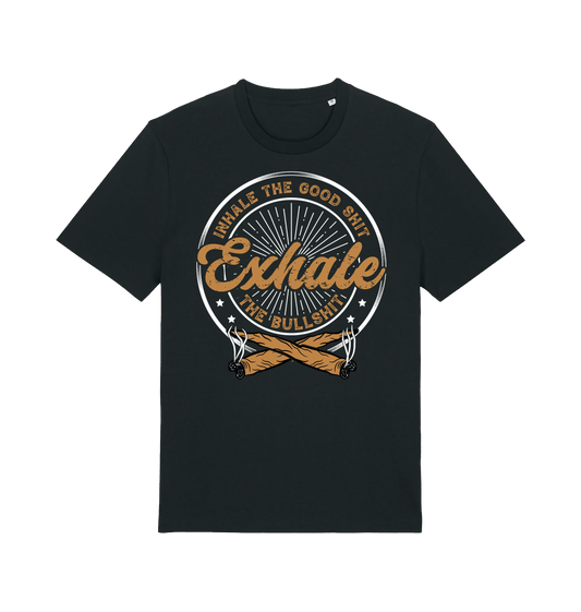 Black Printed T-shirt Front