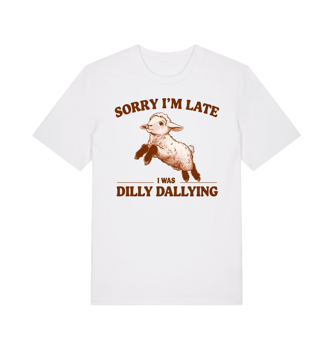 White Printed T-shirt Front