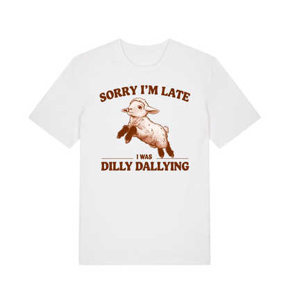 White Printed T-shirt Front