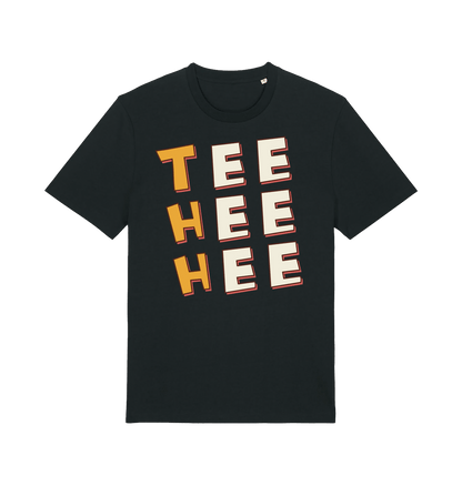 Black Printed T-shirt Front