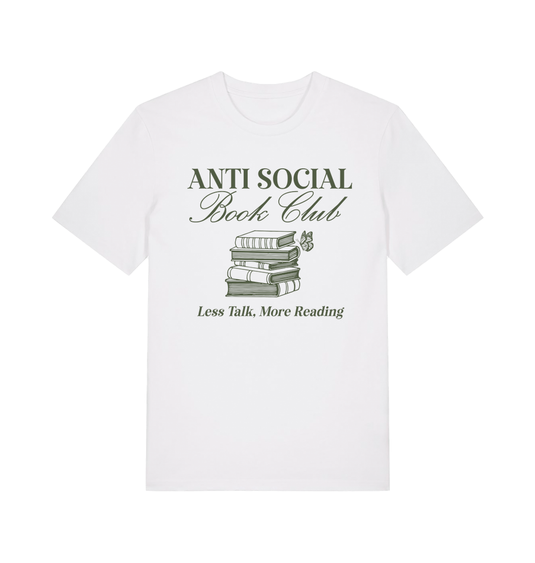 White Printed T-shirt Front