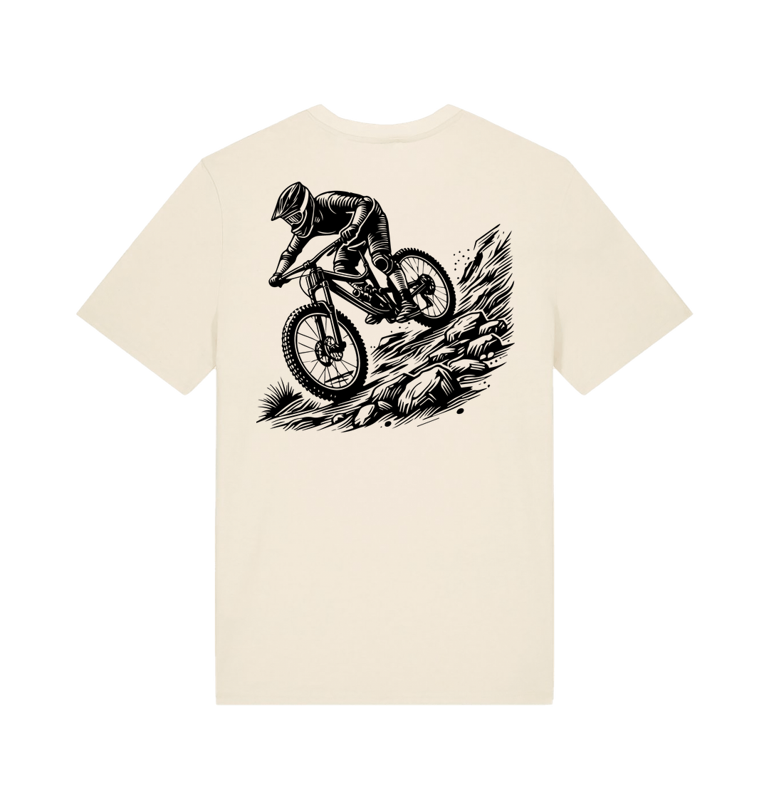 Natural Raw Printed T-shirt Back