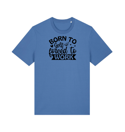 Bright Blue Printed T-shirt Front