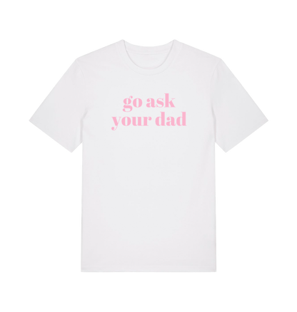 White Printed T-shirt Front