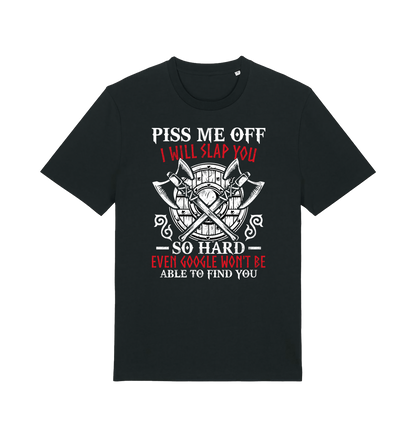 Black Printed T-shirt Front