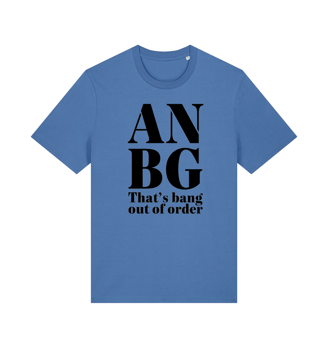 Bright Blue Printed T-shirt Front
