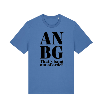 Bright Blue Printed T-shirt Front