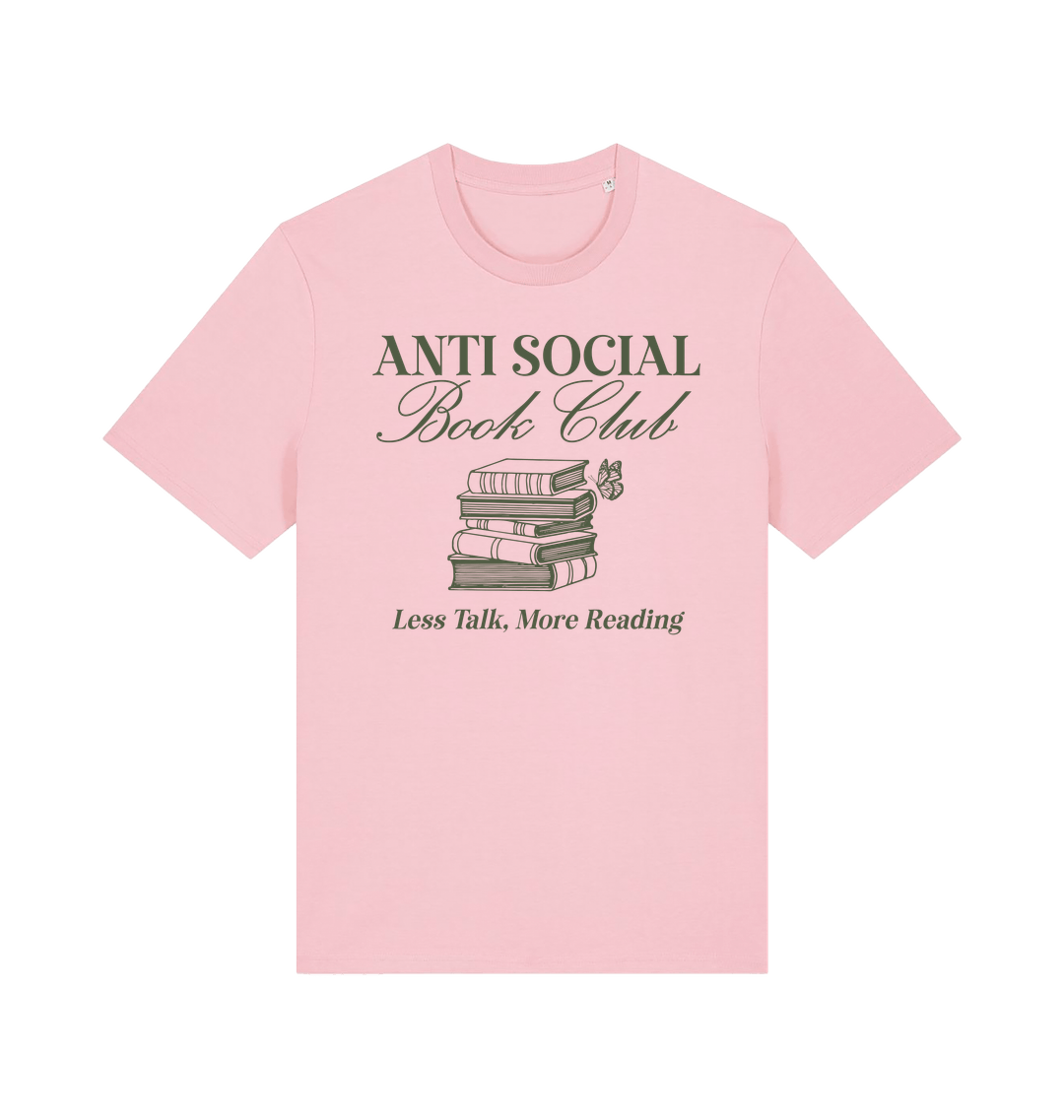 Cotton Pink Printed T-shirt Front