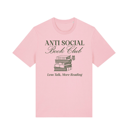 Cotton Pink Printed T-shirt Front