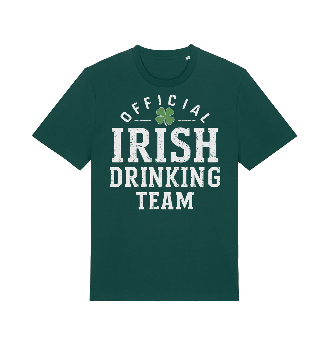 Glazed Green Printed T-shirt Front
