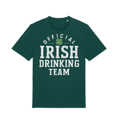 Glazed Green Printed T-shirt Front