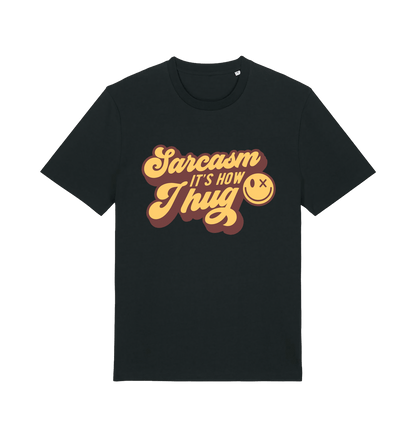 Black Printed T-shirt Front