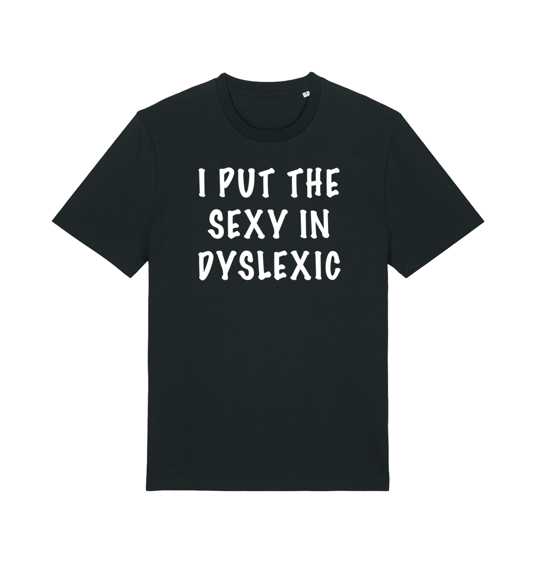 Black Printed T-shirt Front