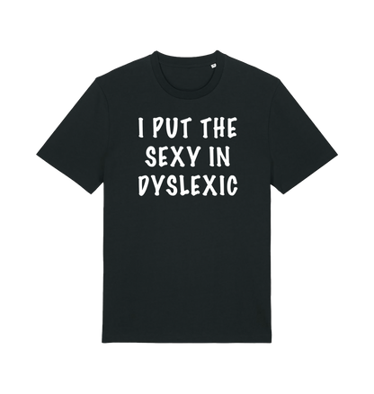 Black Printed T-shirt Front