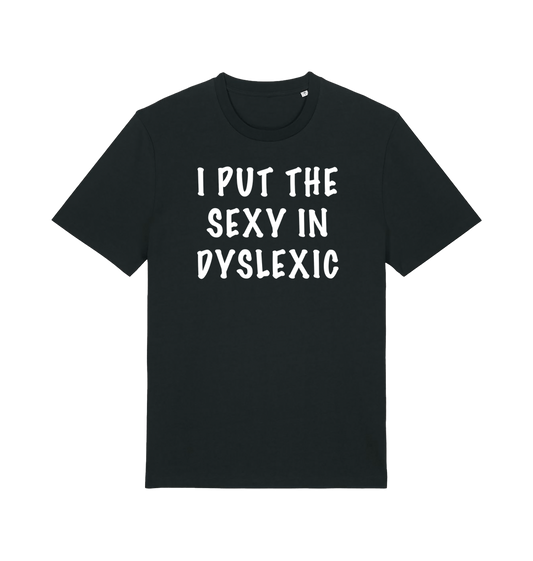 Black Printed T-shirt Front