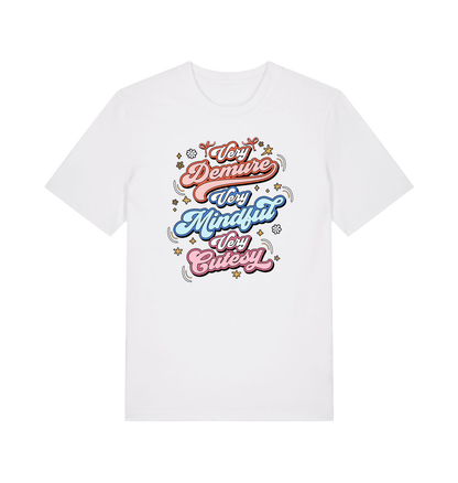 White Printed T-shirt Front