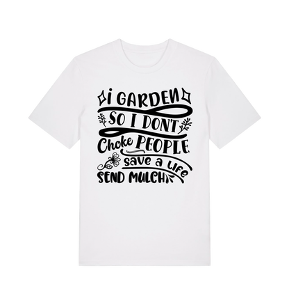 White Printed T-shirt Front