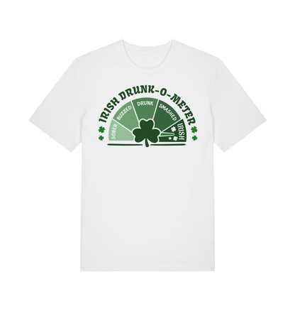 White Printed T-shirt Front