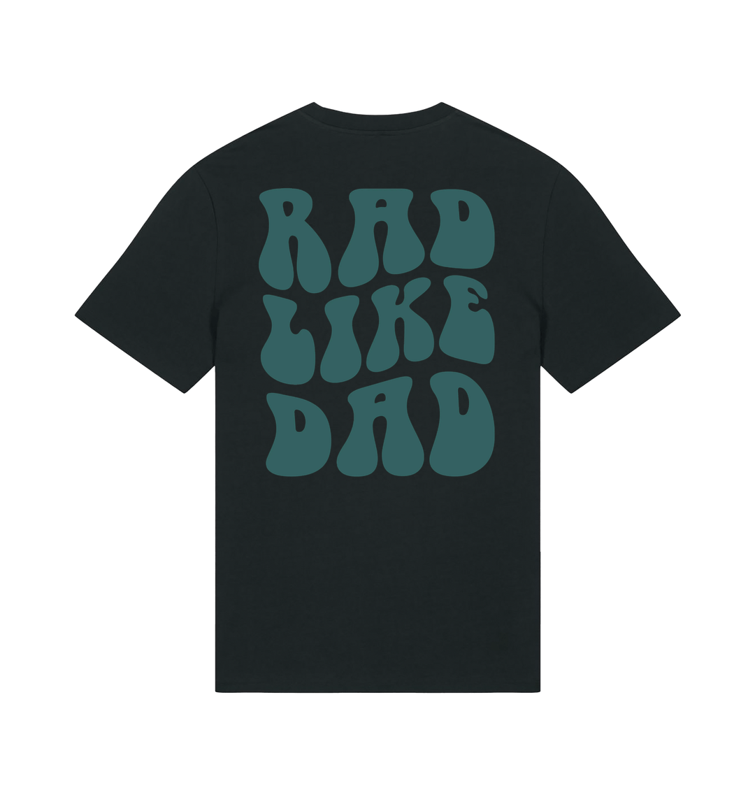Black Printed T-shirt Back