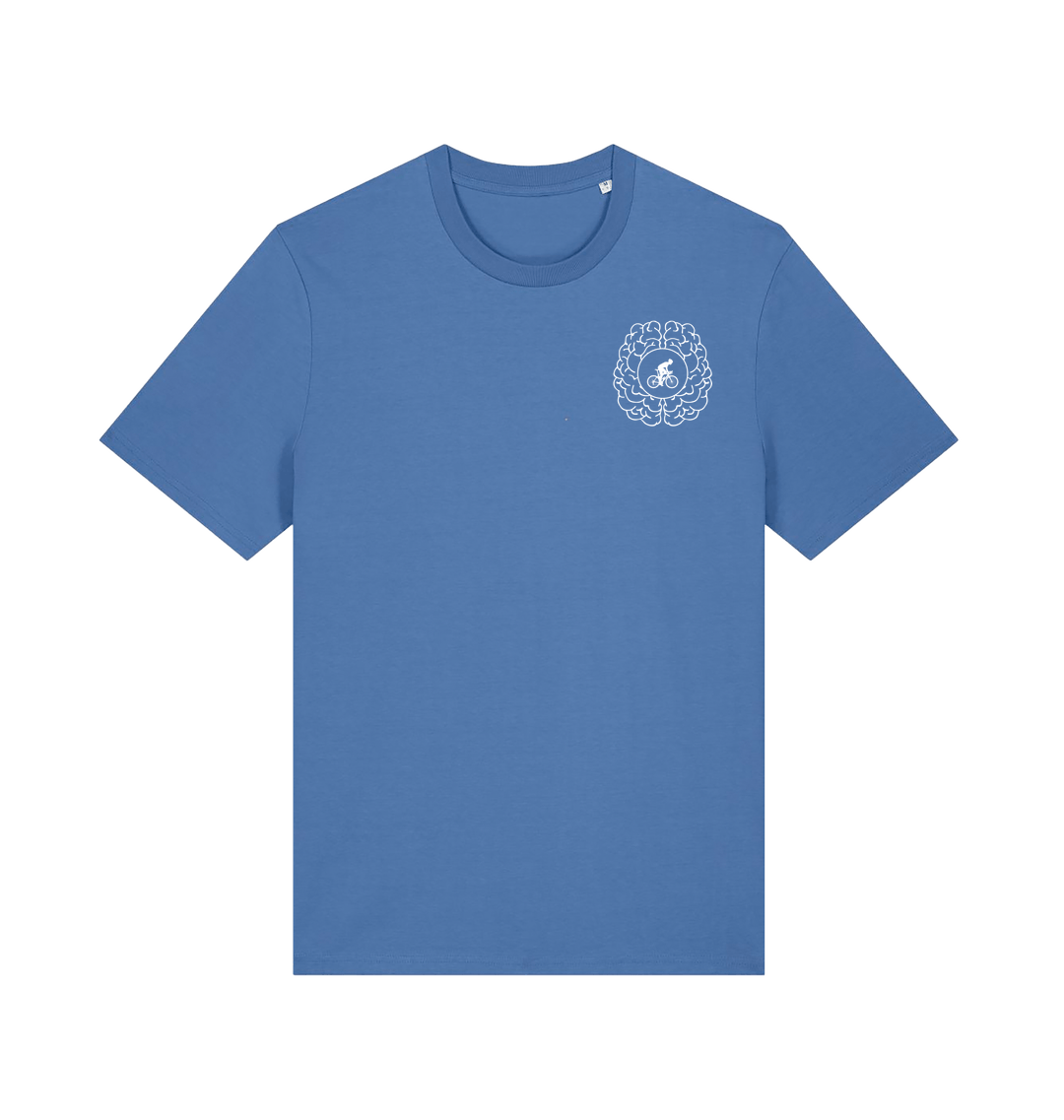 Bright Blue Printed T-shirt Front