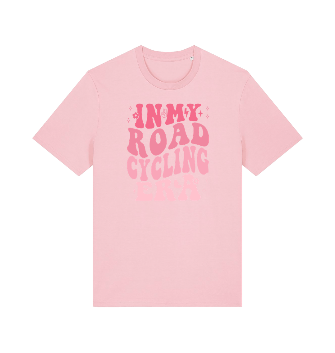 Cotton Pink Printed T-shirt Front