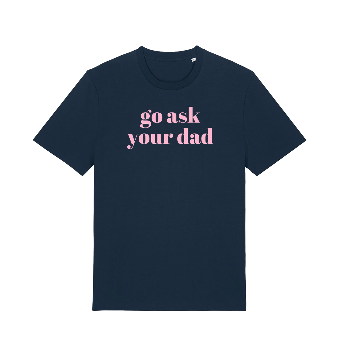French Navy Printed T-shirt Front