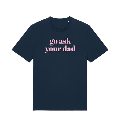 French Navy Printed T-shirt Front