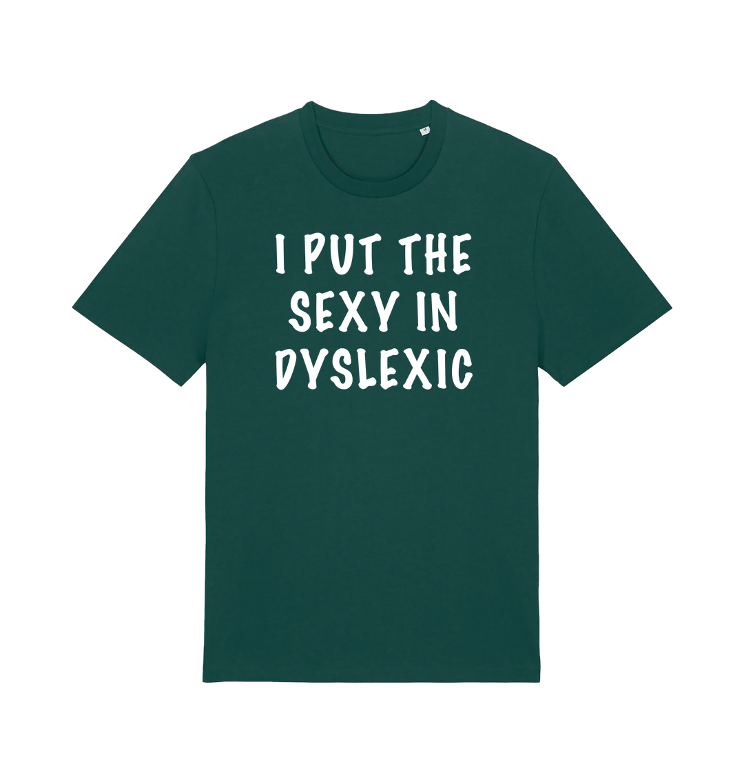Glazed Green Printed T-shirt Front