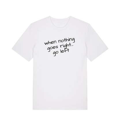 White Printed T-shirt Front