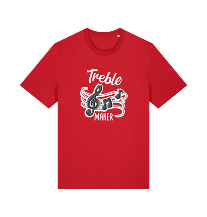 Red Printed T-shirt Front