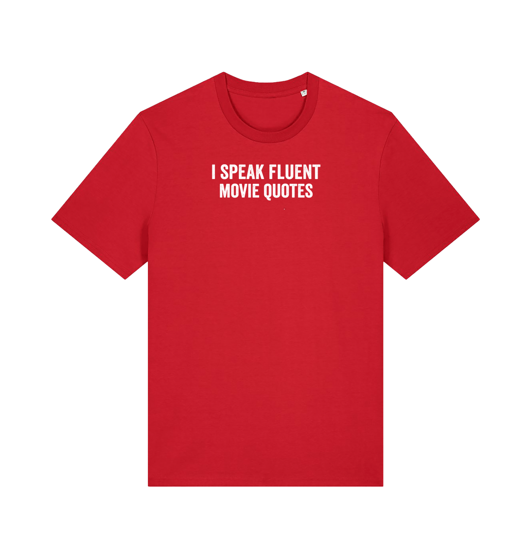 Red Printed T-shirt Front