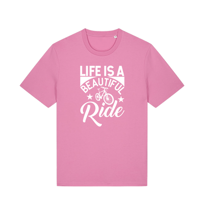 Bubble Pink Printed T-shirt Front