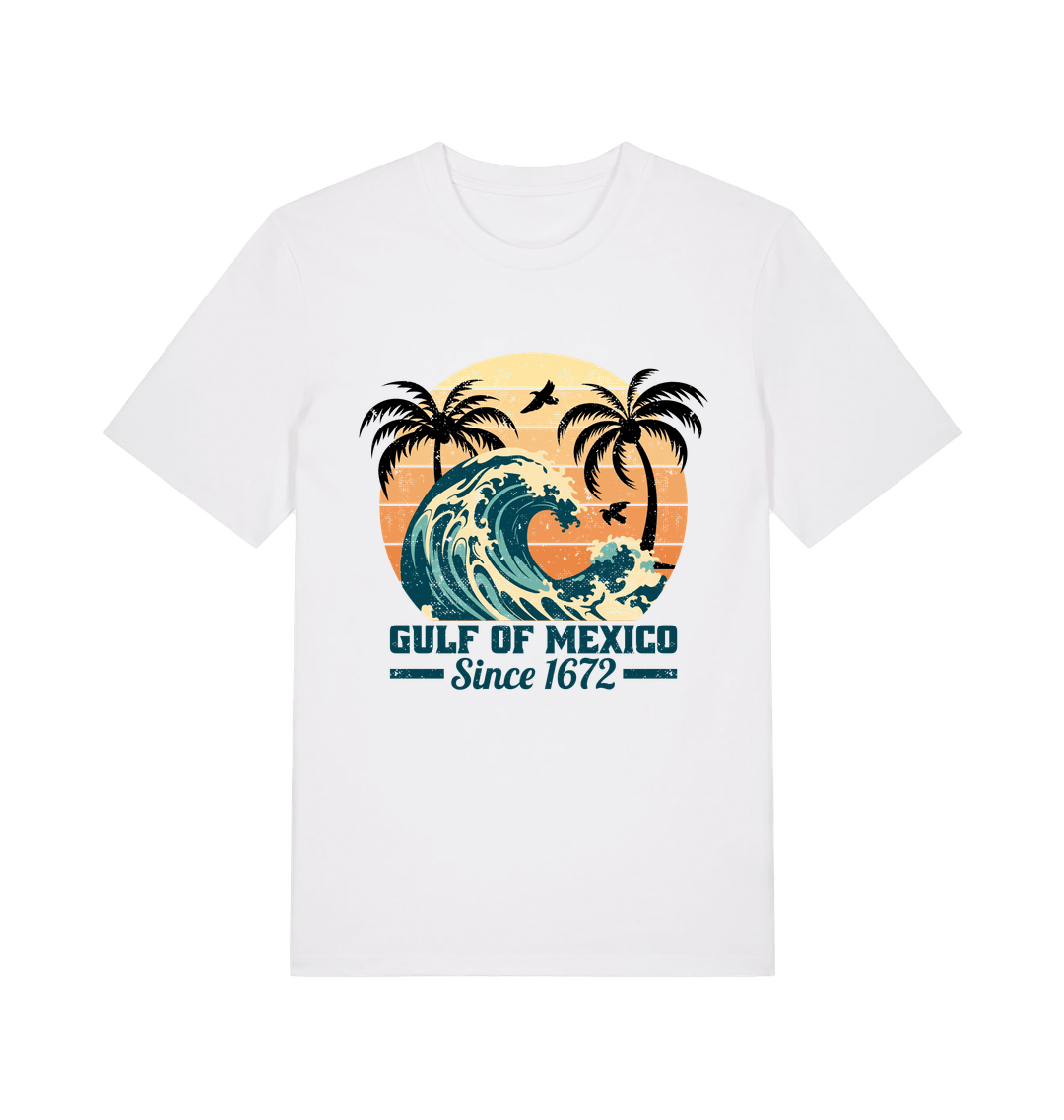 White Printed T-shirt Front