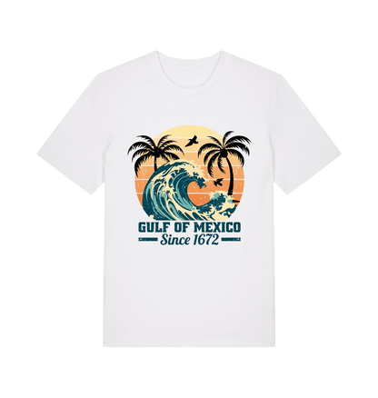 White Printed T-shirt Front