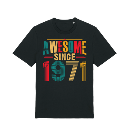 Black Printed T-shirt Front