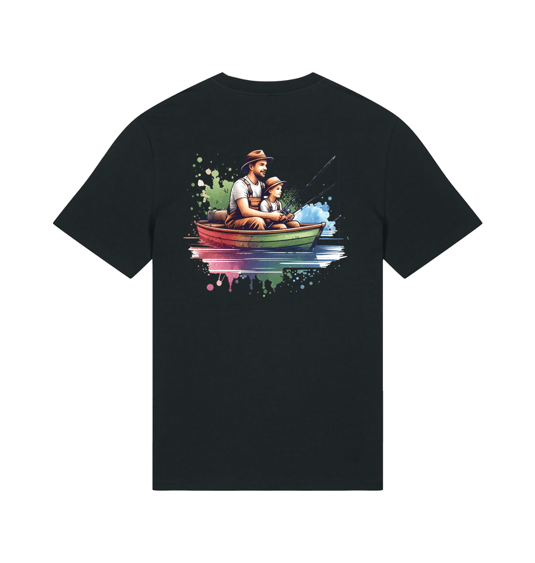 Black Printed T-shirt Back