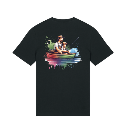 Black Printed T-shirt Back